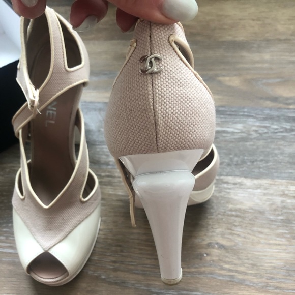 CHANEL pumps lt pink size 38 vintage bought in 2007 - Picture 6 of 16